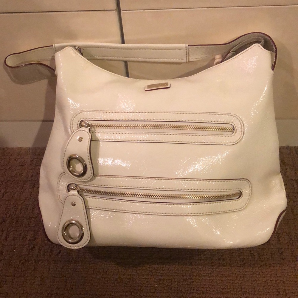 Kate Spade White Leather Bag